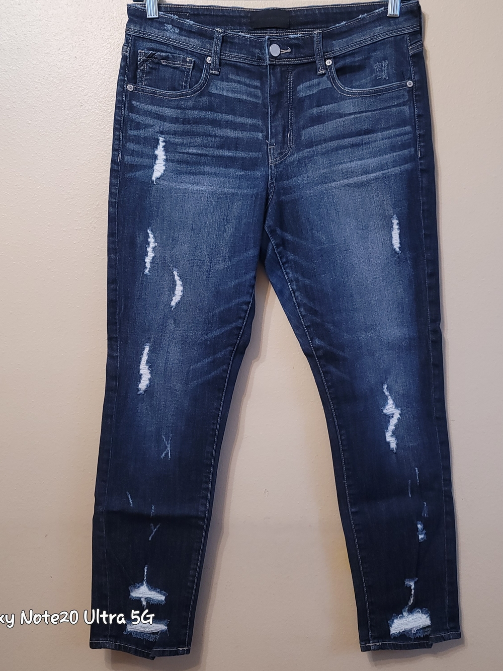 Buckle Black Fit No. 256 Structured Straight Leg Jeans Dark Wash Size 31